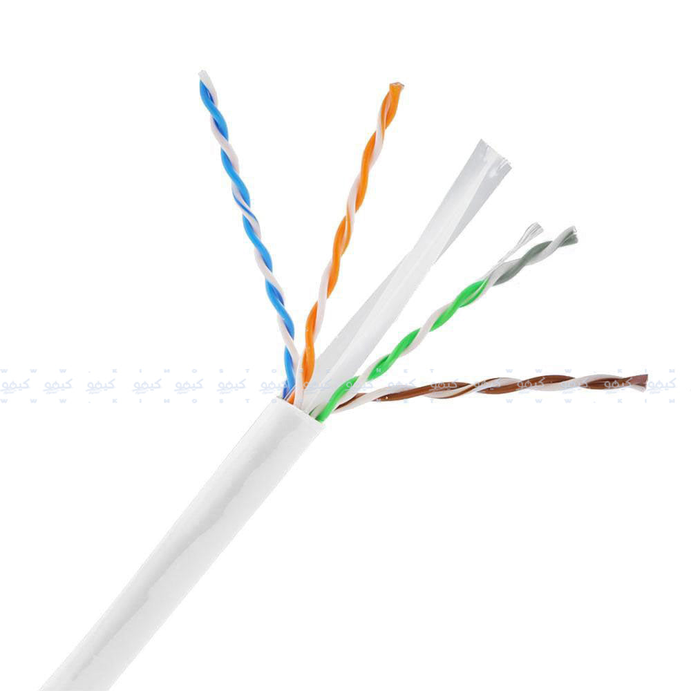 Hikvision DS-1LN6UEL5 Network Cable 305m Cat6 UTP - White