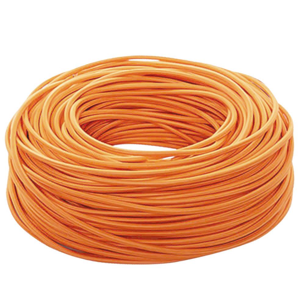 كابل نت وورك هيكفيجن 305 متر DS-1LN6UZC0(O-STD) Cat6 UTP - برتقالي