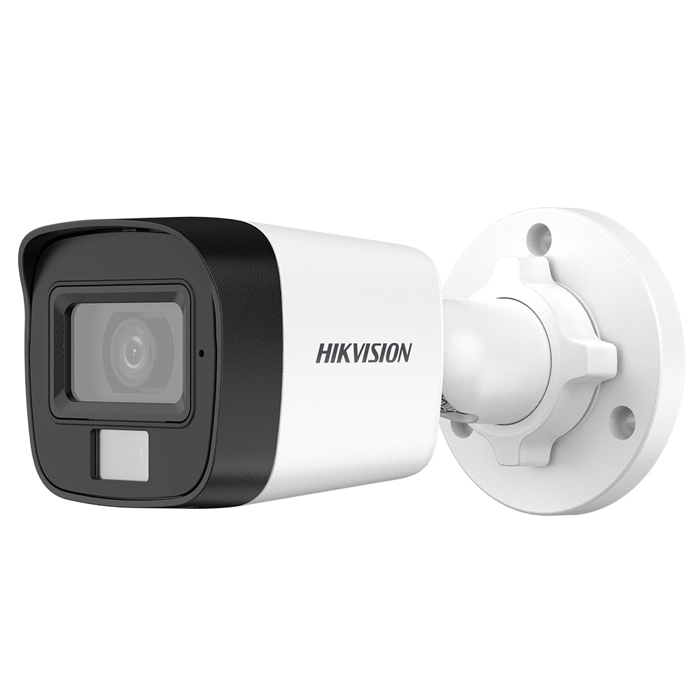 Hikvision DS-2CE16D0T-LPFS Outdoor Security Camera 2MP 3.6mm (Mic) (Hybrid Light)