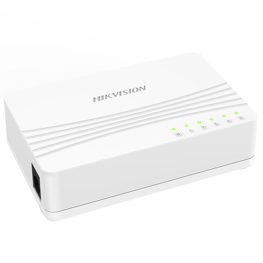 سويتش هيكفيجن 5 منافذ 10/100 ميجابت في الثانية DS-3E0105D-E Unmanaged Desktop