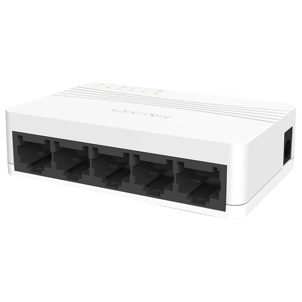 Hikvision DS-3E0105D-E Unmanaged Desktop Switch 5 Ports 10/100Mbps