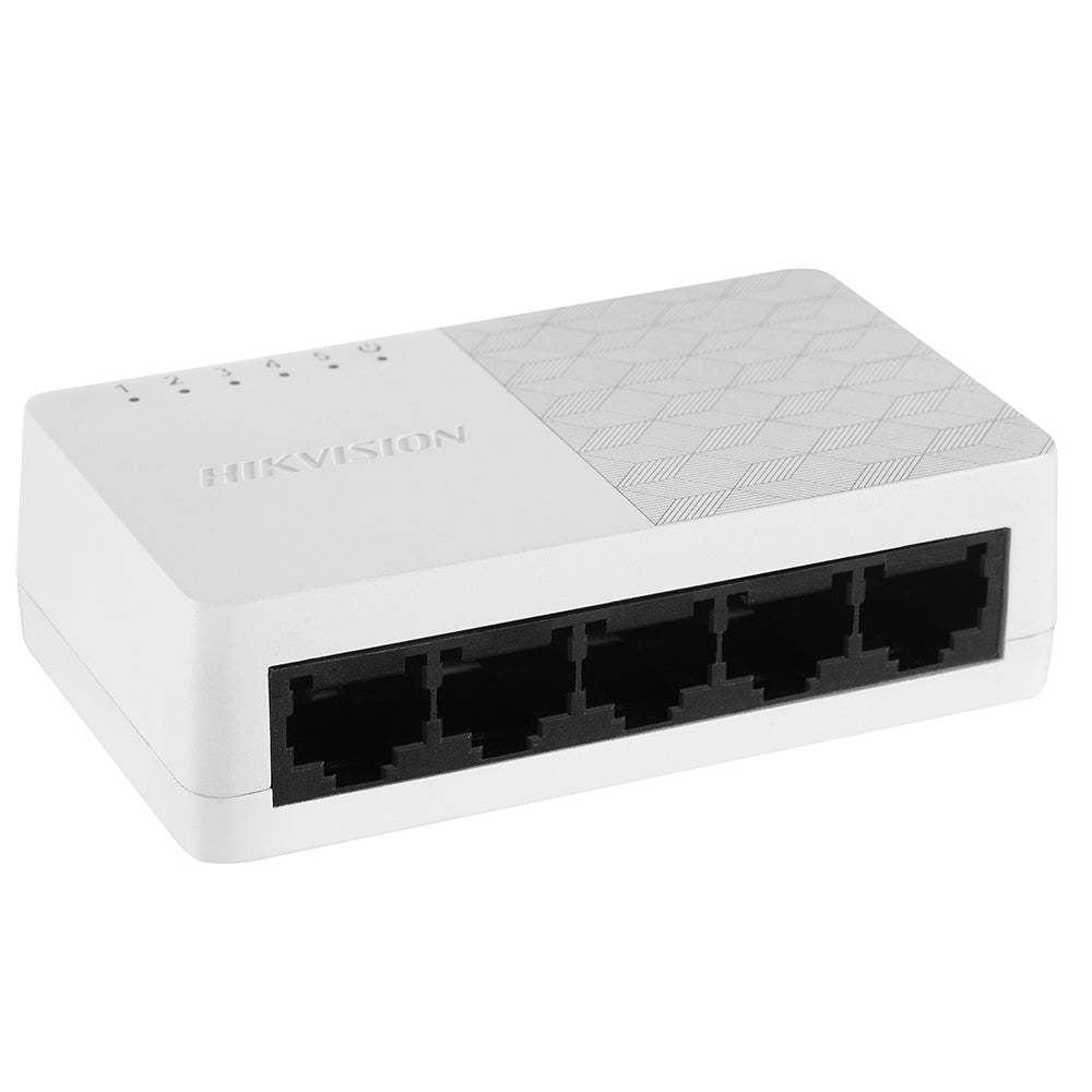 Hikvision DS-3E0505D-O Unmanaged Desktop Switch 5 Ports 10/100/1000Mbps
