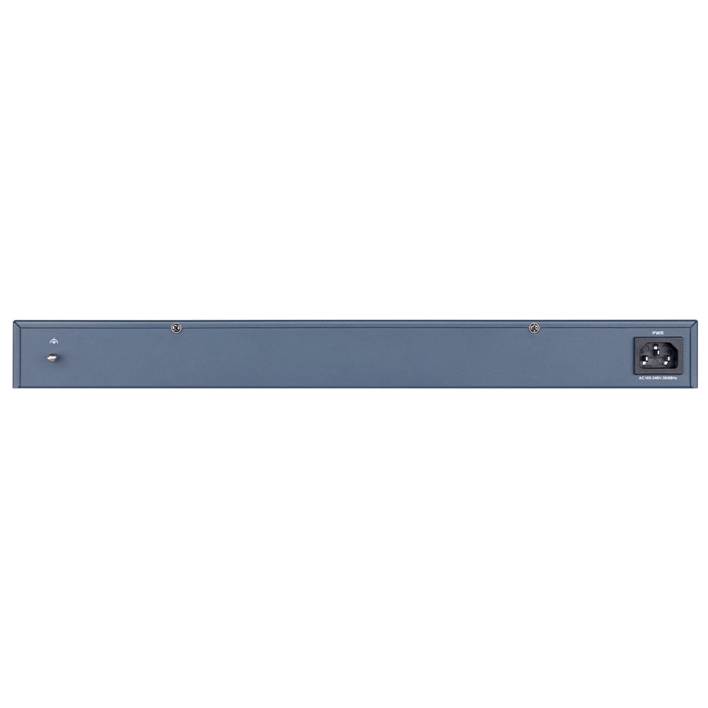 Hikvision DS-3E0518P-E/M Unmanaged Rackmount Switch 16 Ports PoE 10/100/1000Mbps + 2 Ports SFP 10/100/1000Mbps Fiber Optical 125W