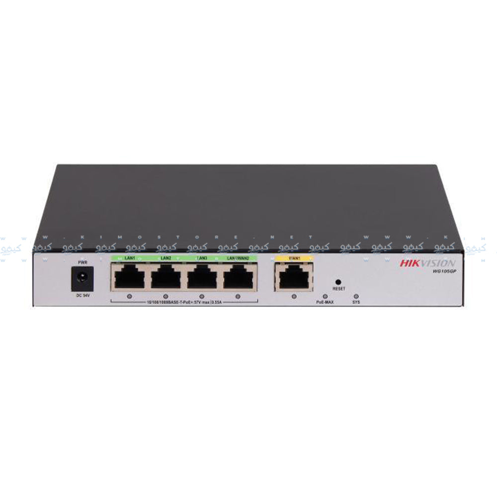 Hikvision DS-3WG105GP-SI All in One PoE Router 4 Ports 1000Mbps