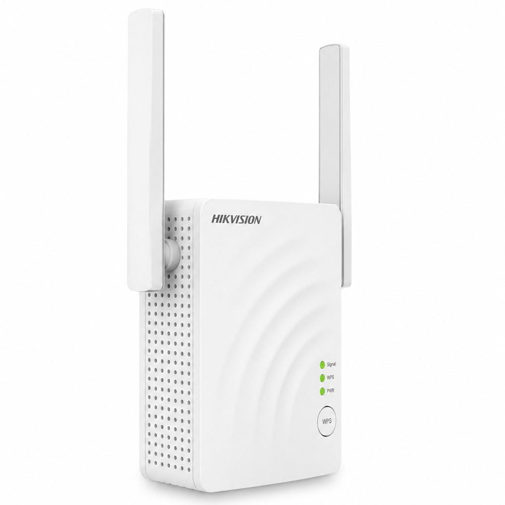Hikvision DS-3WRE12C AC1200 Dual Band Wi-Fi Range Extender 1 Port 2 Antenna 1200Mbps