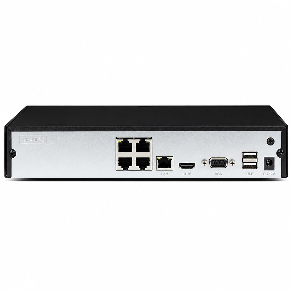 防犯カメラ HIKVISION NVR DS-7104NI-Q1/4P/M Hikvision DS-7104NI-Q1/4P/M (STD) 4K NVR 4CH | KIMO– Kimo Store