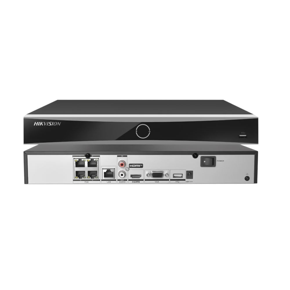 Hikvision DS-7604NXI-K1/4P 4K NVR 4CH