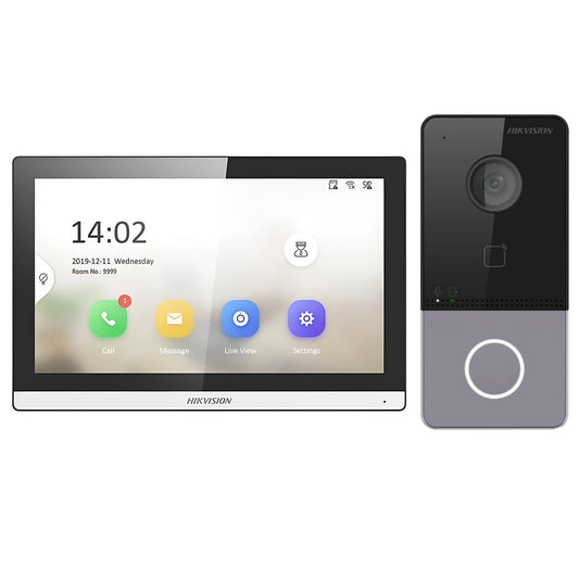انتركم للاتصال الداخلي عبر الفيديو IP هيكفيجن DS-KIS607-S