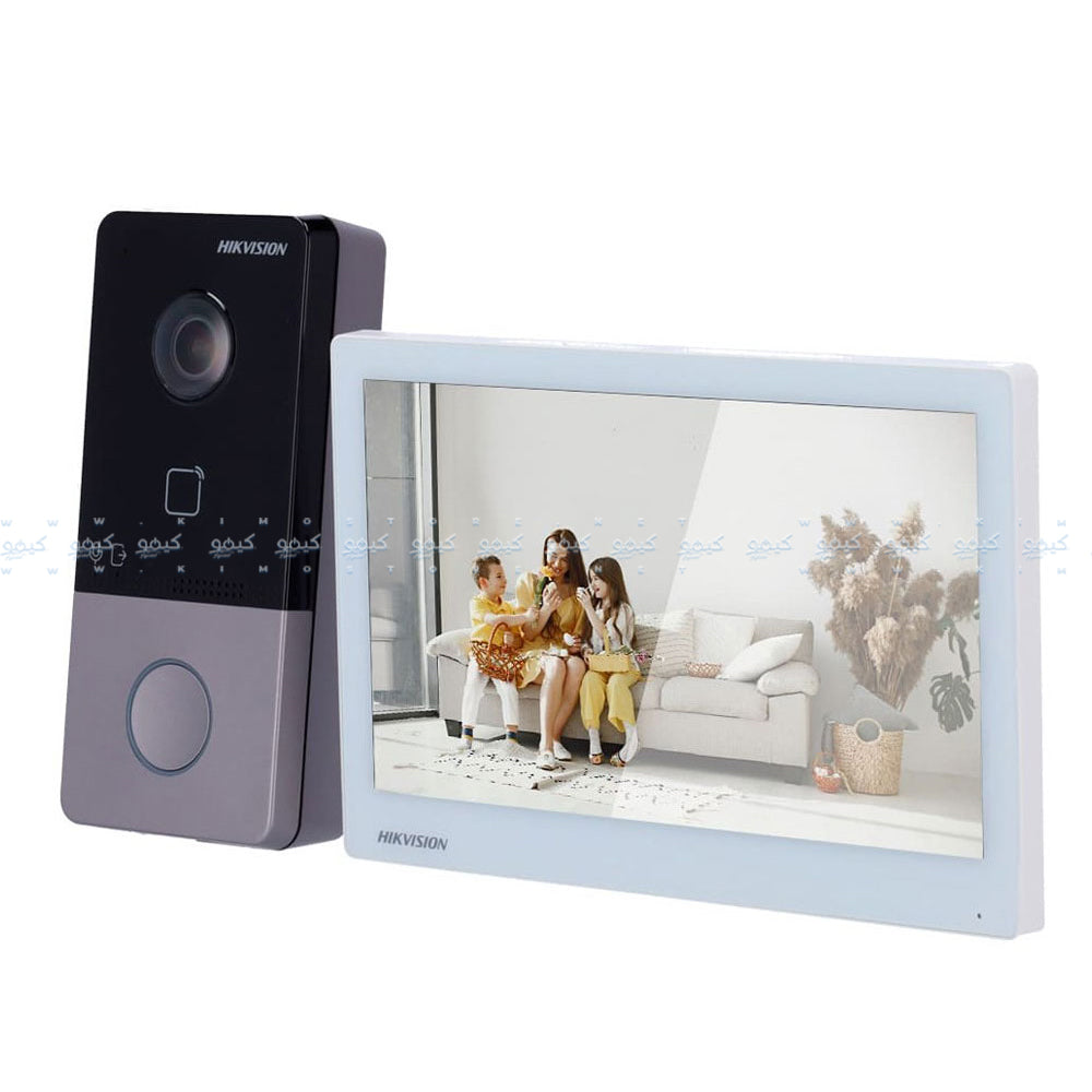 انتركم للاتصال الداخلي عبر الفيديو IP هيكفيجن DS-KIS607-S