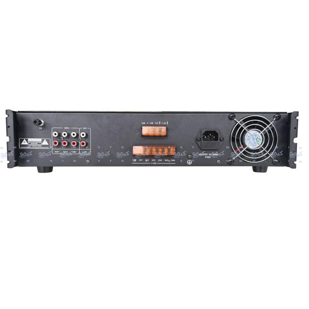 Hikvision DS-QAE0A120G1-VB6 6-Zone Analog Mixer Amplifier