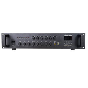 Hikvision DS-QAE0A240G1-VB6 6-Zone Analog Mixer Amplifier 240W - Black
