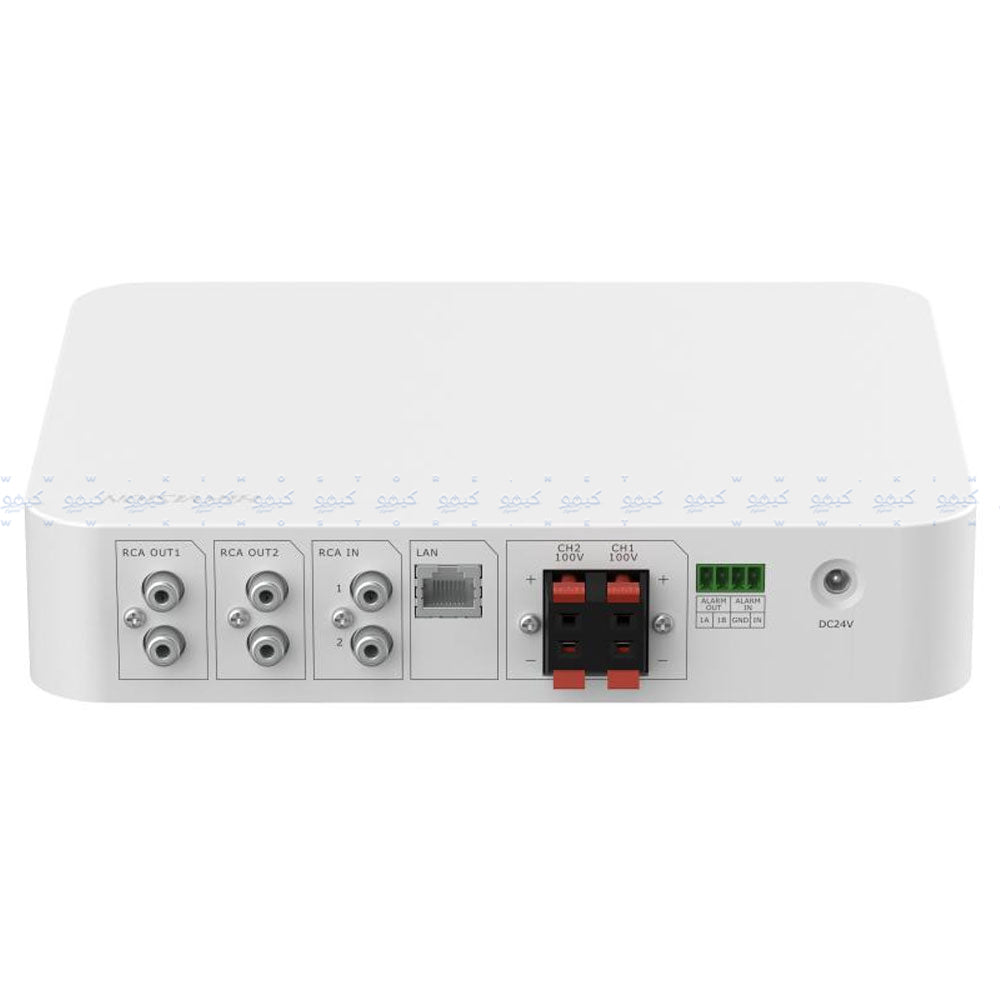 مضخم صوت هيكفيجن مدخلين نت ووك 80 وات DS-QAE1A80G1-VB - أبيض