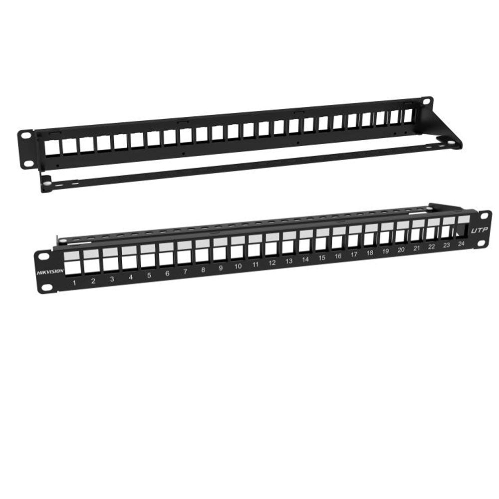 باتش بانل هيكفيجن 24 منفذ DS-1CP0U24-1U Unloaded 