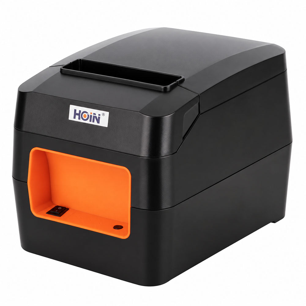 Hoin HOP-E804 Mini Receipt Printer - Black x Orange
