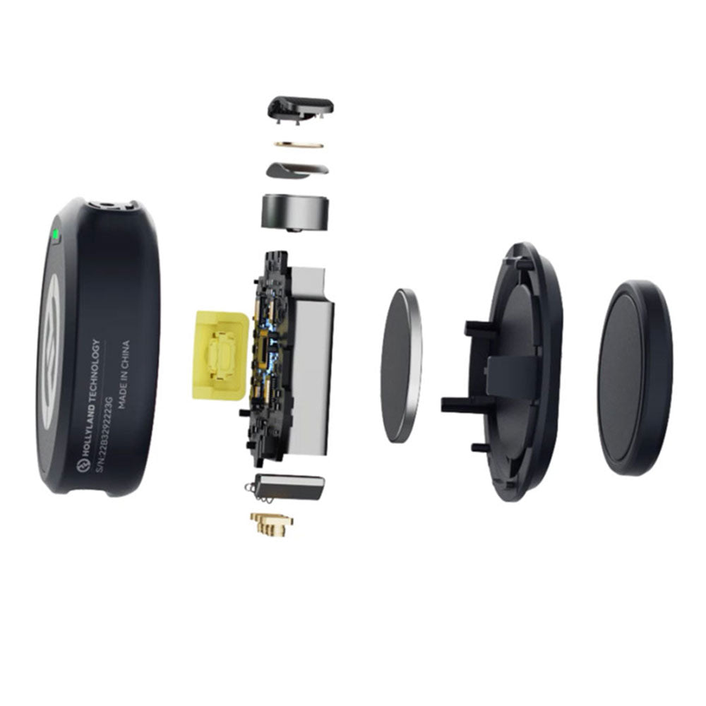 Hollyland LARK M2 Combo 3in1 2.4GHz Dual Channel Wireless Lavalier Microphone System (Local Warranty)