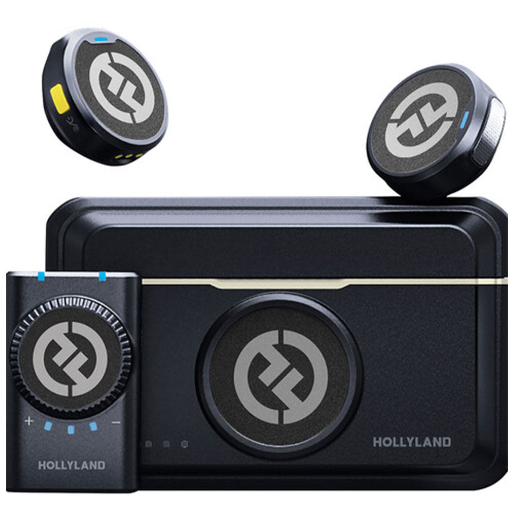 Hollyland LARK M2 Combo 3in1 2.4GHz Dual Channel Wireless Lavalier Microphone System (Local Warranty)