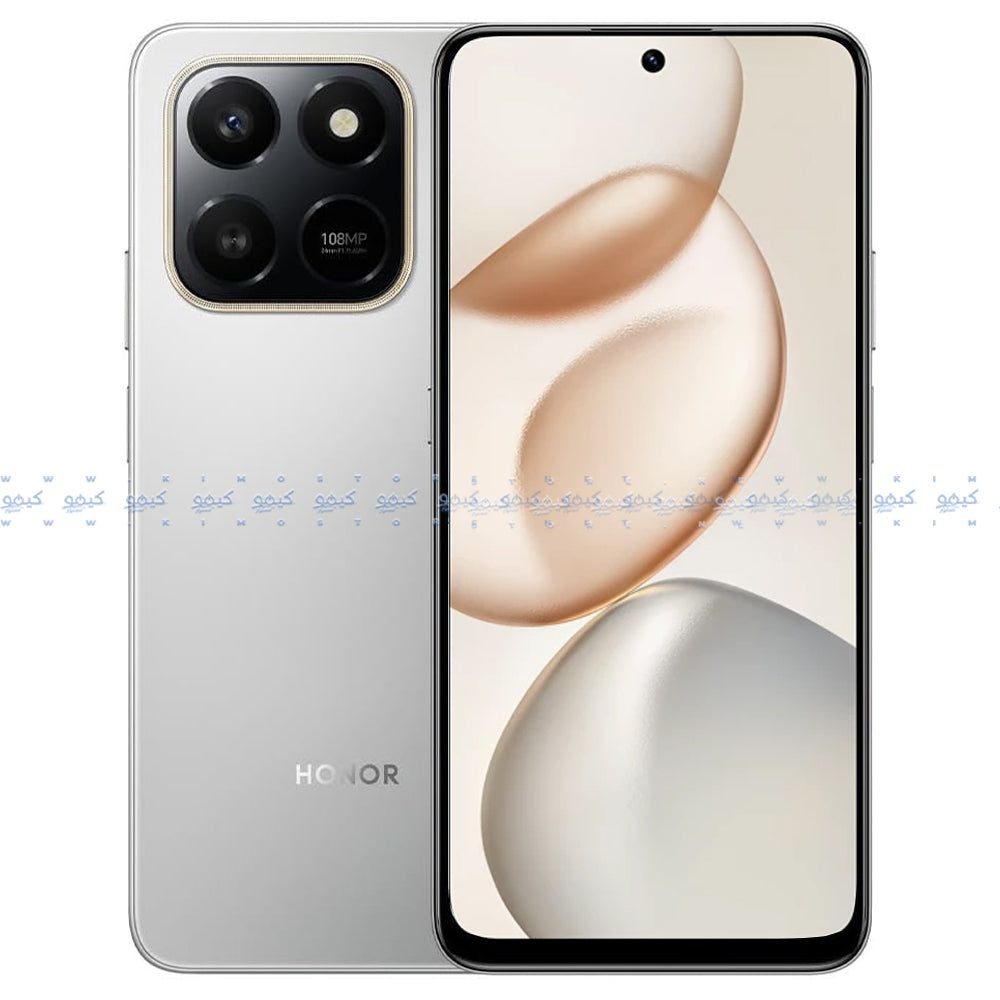 Honor X7d Dual Sim (256GB / 8GB Ram / 6.77 Inch / 4G LTE) - Meteor Silver