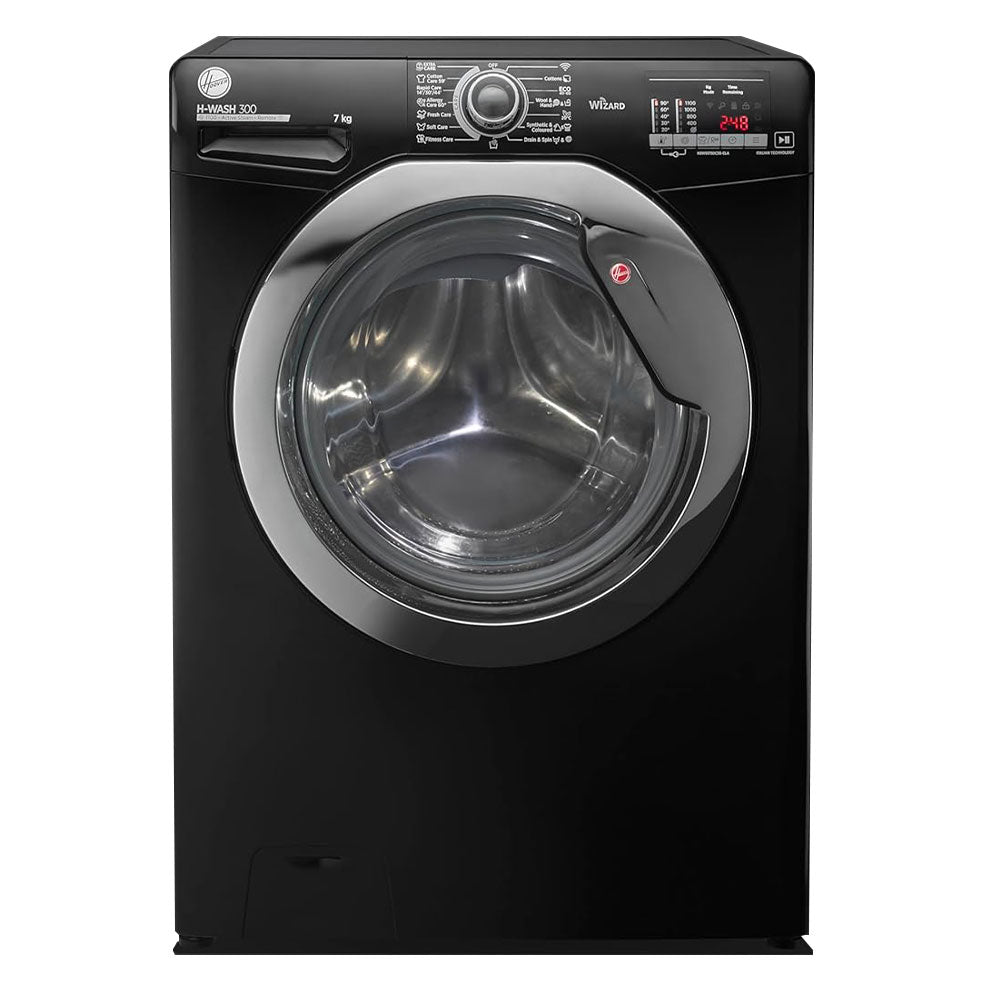 Hoover Front Load Fully Automatic Washing Machine H3WS173DC3B-ELA 7Kg - Black