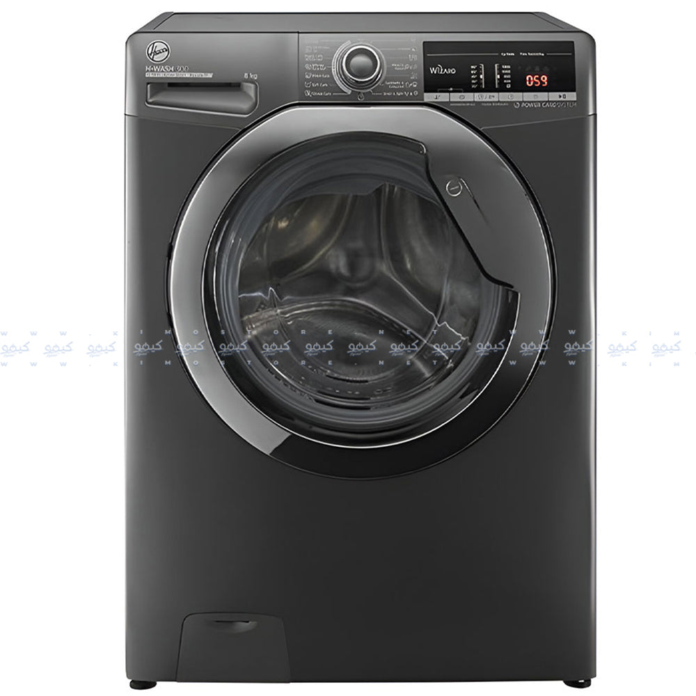 Hoover Front Load Fully Automatic Washing Machine H3WS383TAC3R-ELA 8Kg - Silver