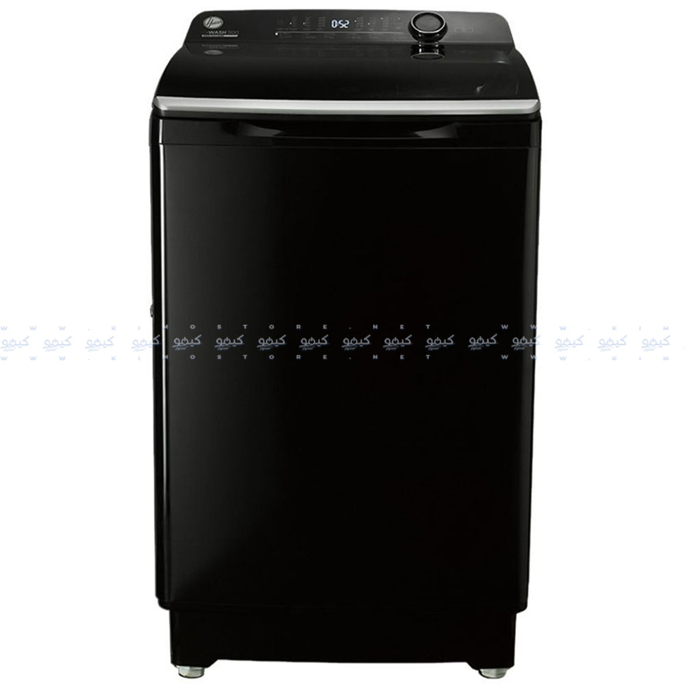 غسالة ملابس هوفر اوتوماتيك نفرتر بطلمبة DDM تحميل علوي 14 كجم HWH-TLD14DBK - أسود