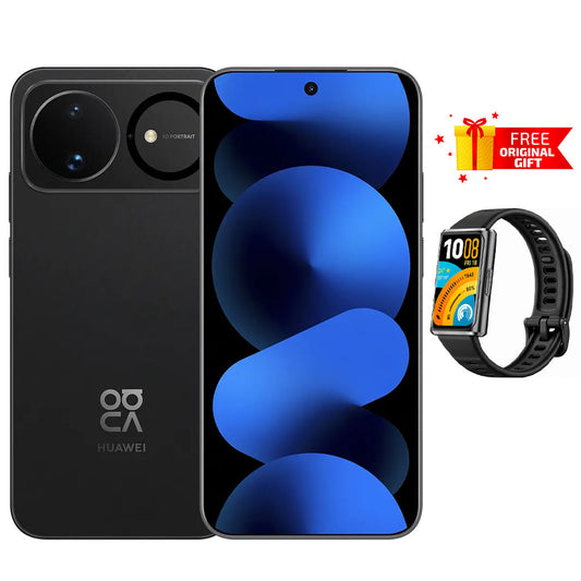 Huawei Nova 16s Dual SIM (256GB  12GB Ram  6.68 Inch  5G) + Free Huawei Band 11 Pro - Starry Black
