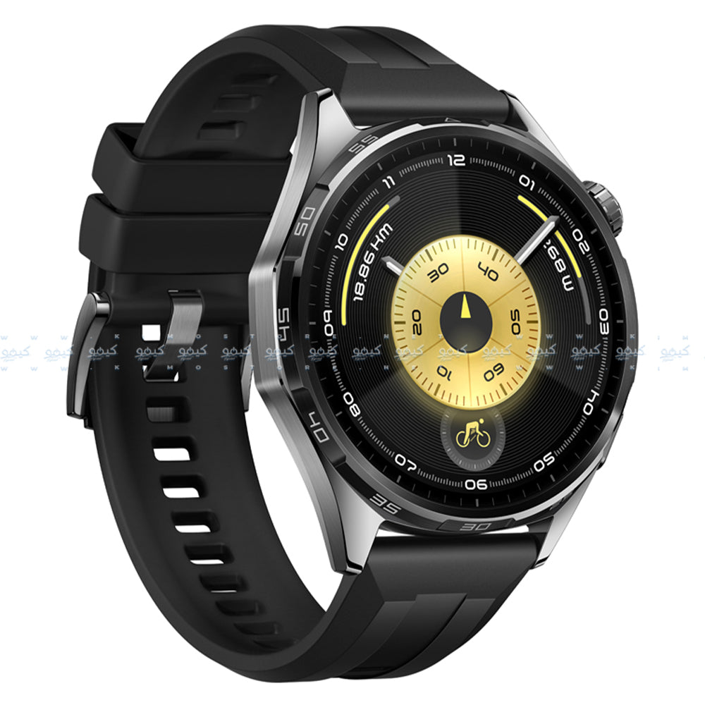 ATM-B19 (46mm - GPS) Black Stainless Steel Case With Black Fluoroelastomer Strap