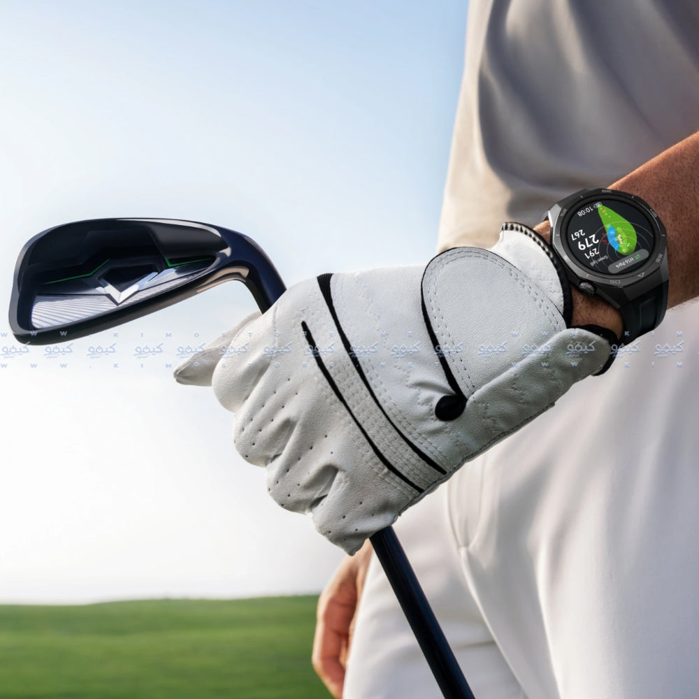 Huawei Watch GT 5 Pro VLI-B29 (46mm - GPS) Titanium Alloy Case With Black Fluoroelastomer Strap