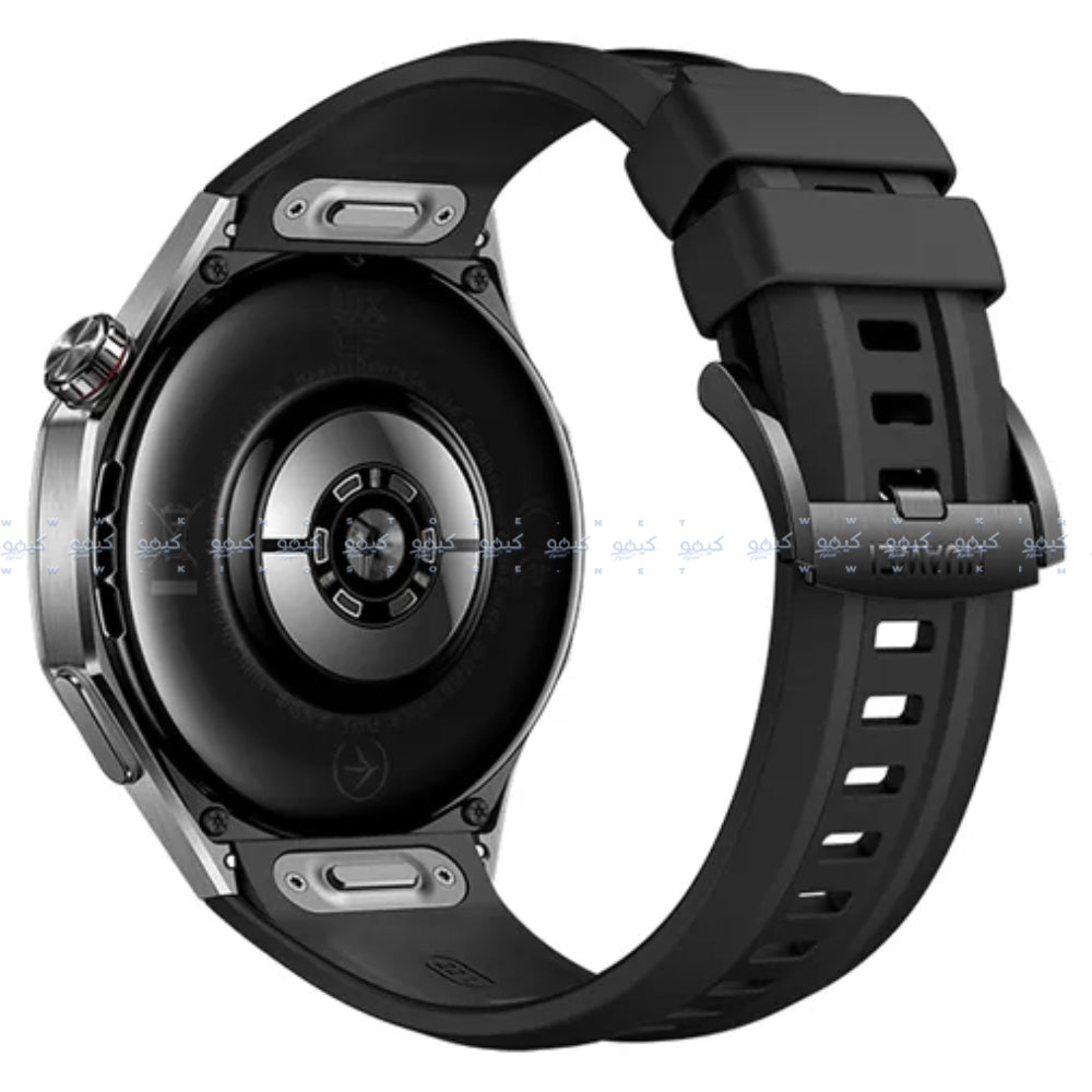 Huawei Watch GT 5 Pro VLI-B29 (46mm - GPS) Titanium Alloy Case With Black Fluoroelastomer Strap