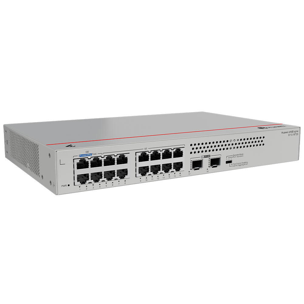 Huawei eKitEngine S110-16T2S Unmanaged Rackmount Switch 16 Ports 10/100/1000Mbps