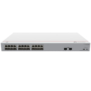 Huawei eKitEngine S110-24LP2SR Unmanaged Rackmount Switch 24 Ports PoE+ 10/100/1000Mbps + 2 Ports SFP 10/100/1000Mbps 124W