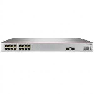 Huawei eKitEngine S110-16LP2SR Unmanaged Rackmount Switch 16 Ports PoE+ 10/100/1000Mbps + 2 Ports SFP 10/100/1000Mbps 124W