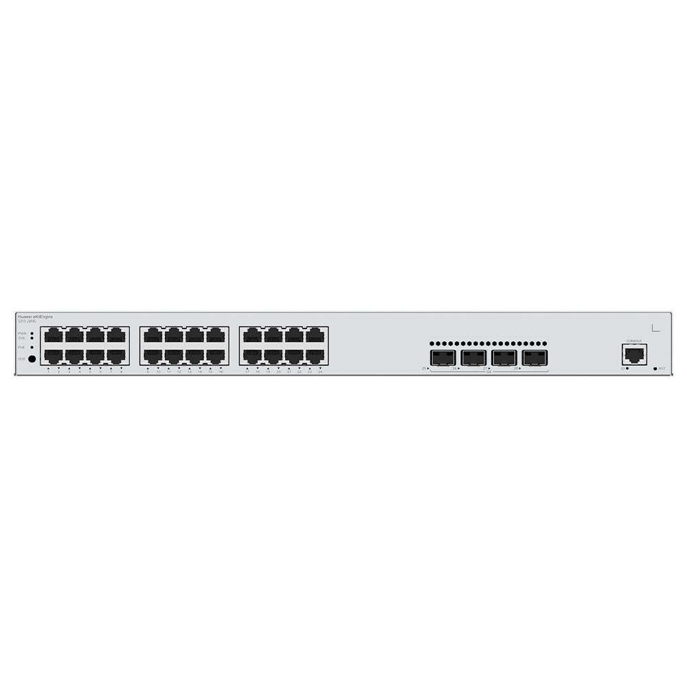 Huawei eKitEngine S310-24P4S Managed Rackmount PoE+ Switch 24 Ports 101001000Mbps + 4 Ports Gigabit SFP 400W