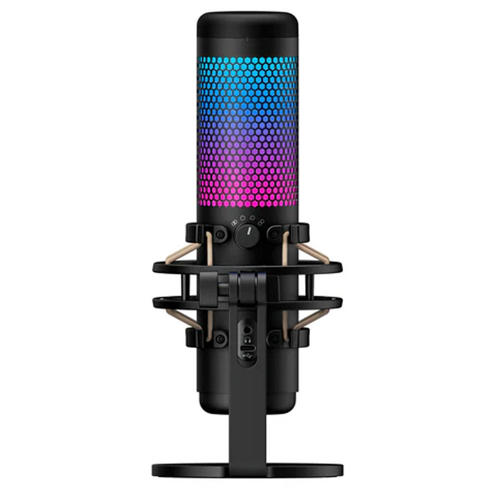 HyperX QuadCast S Condenser Wired RGB Gaming Microphone