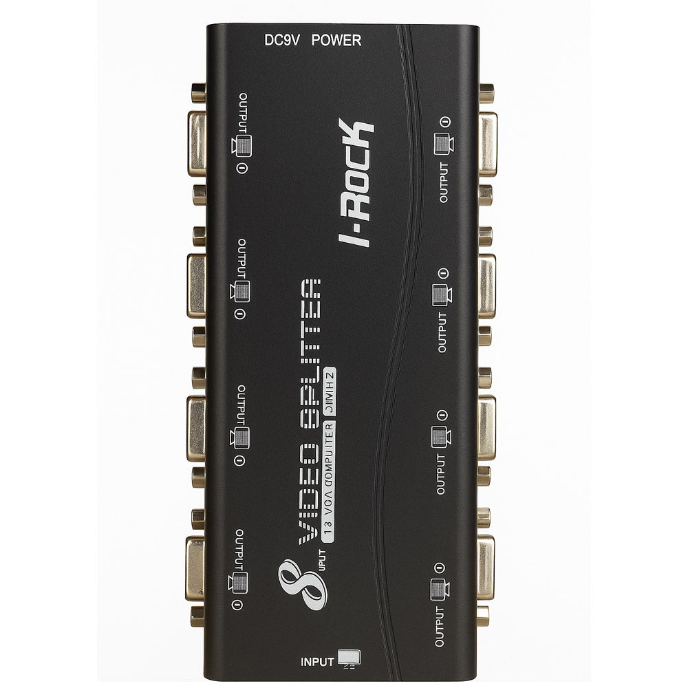 I-Rock 3008 VGA Splitter To 8 VGA