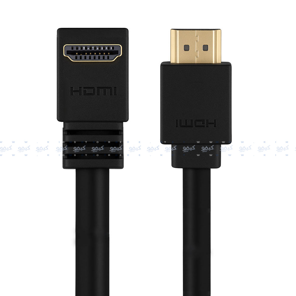 I-Rock HDMI Flat Monitor Cable 1.5m - Black