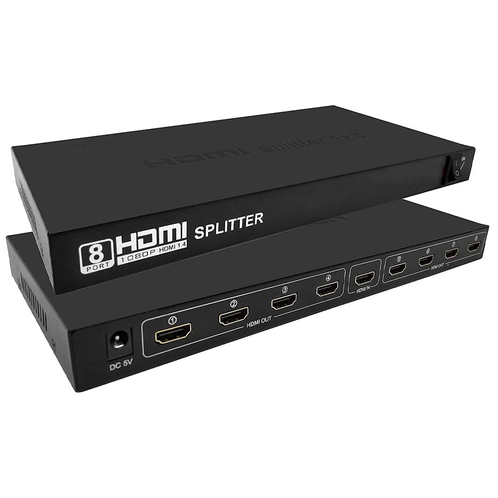 سبليتر HDMI الي 8 4K HDMI 