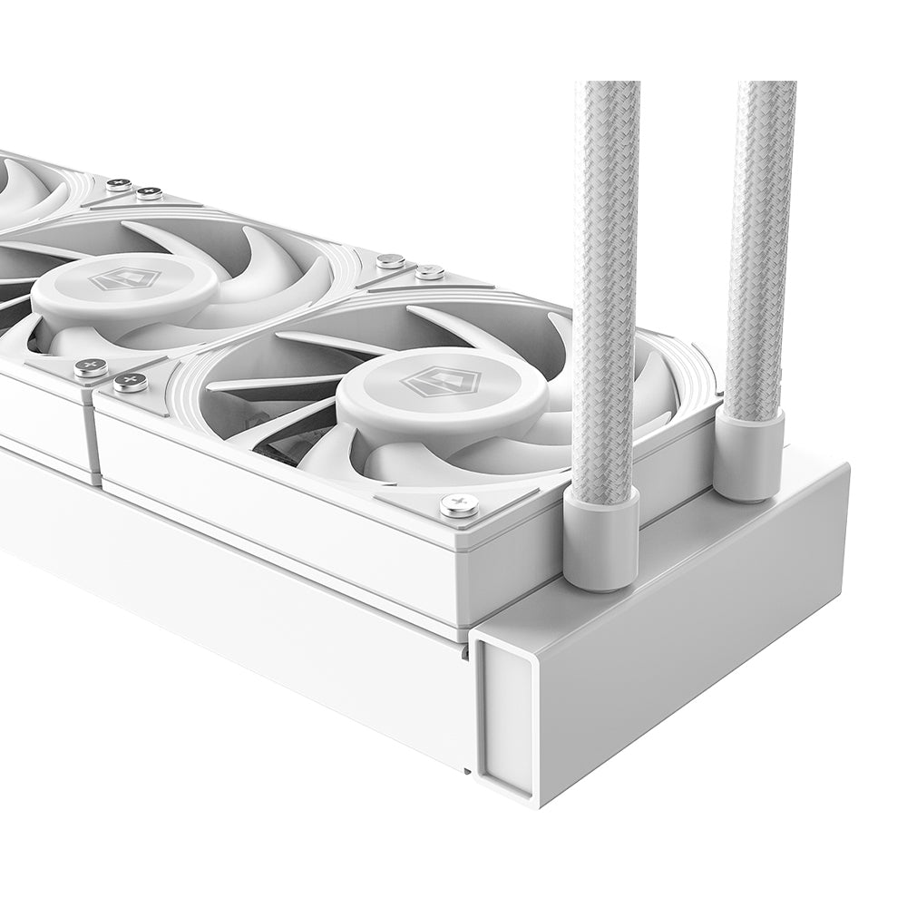 نظام تبريد مائي للبروسيسور اي دي-كولينج DX360 MAX WHITE 360mm AIO 