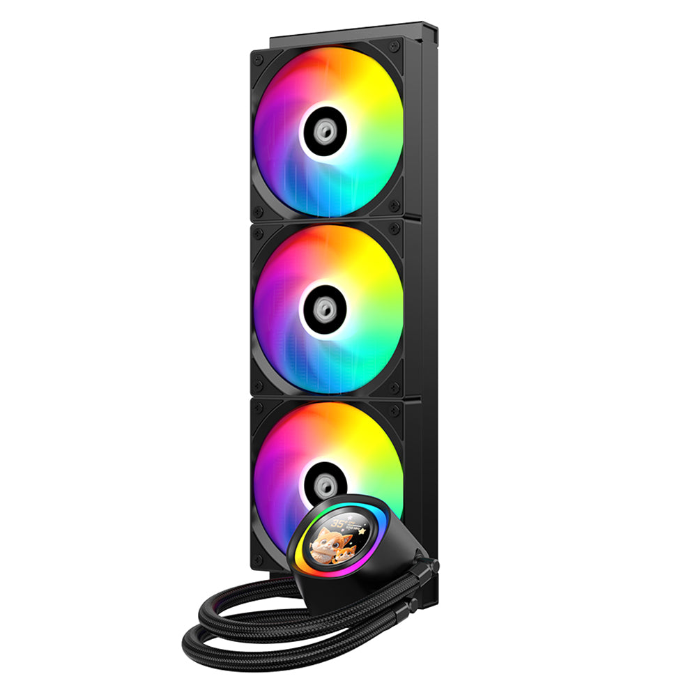 ID-COOLING FX360 LCD 360mm ARGB AIO CPU Liquid Cooler