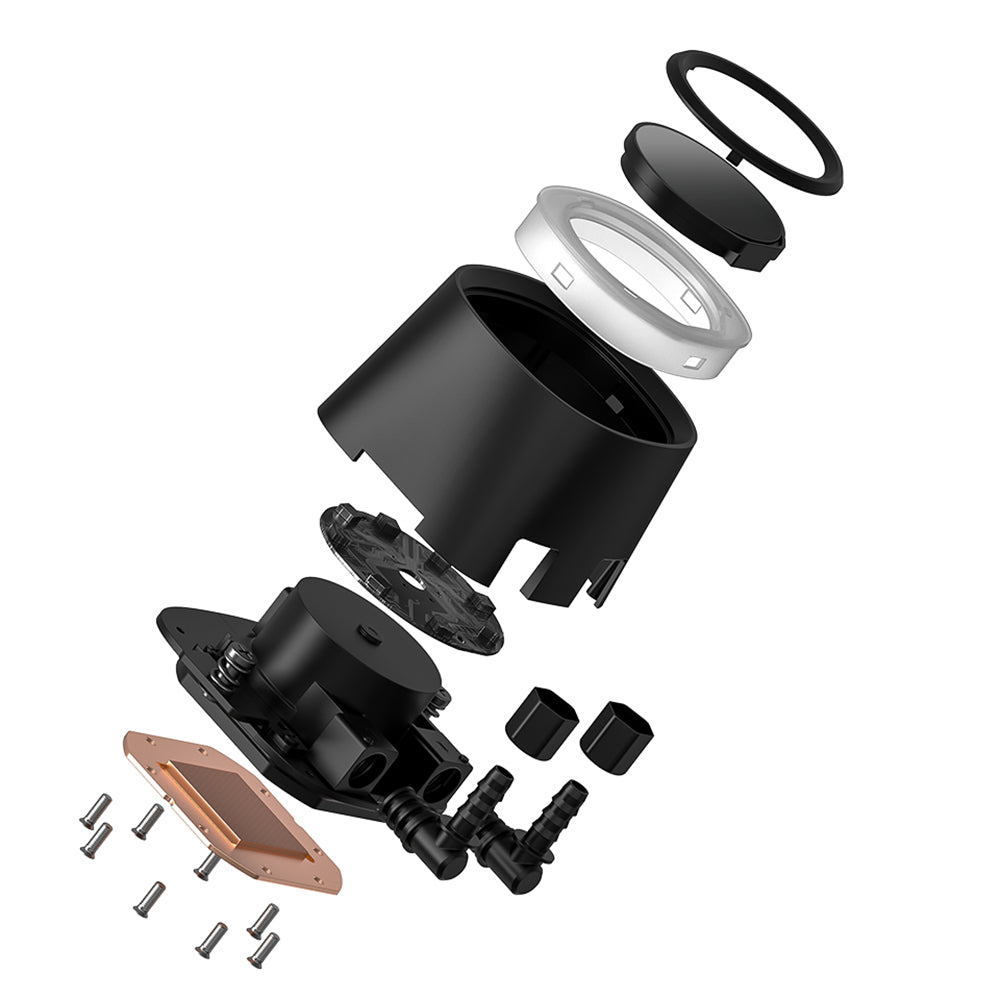 ID-COOLING FX360 LCD 360mm ARGB AIO CPU Liquid Cooler