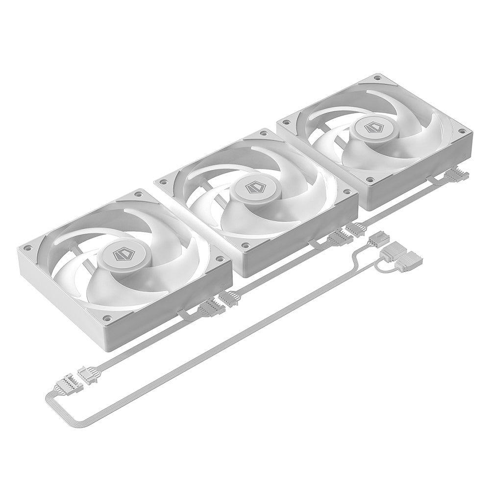 ID-COOLING FX360 LCD WHITE 360mm ARGB AIO CPU Liquid Cooler