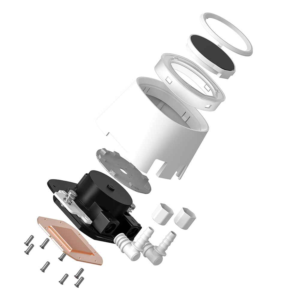 ID-COOLING FX360 LCD WHITE 360mm ARGB AIO CPU Liquid Cooler