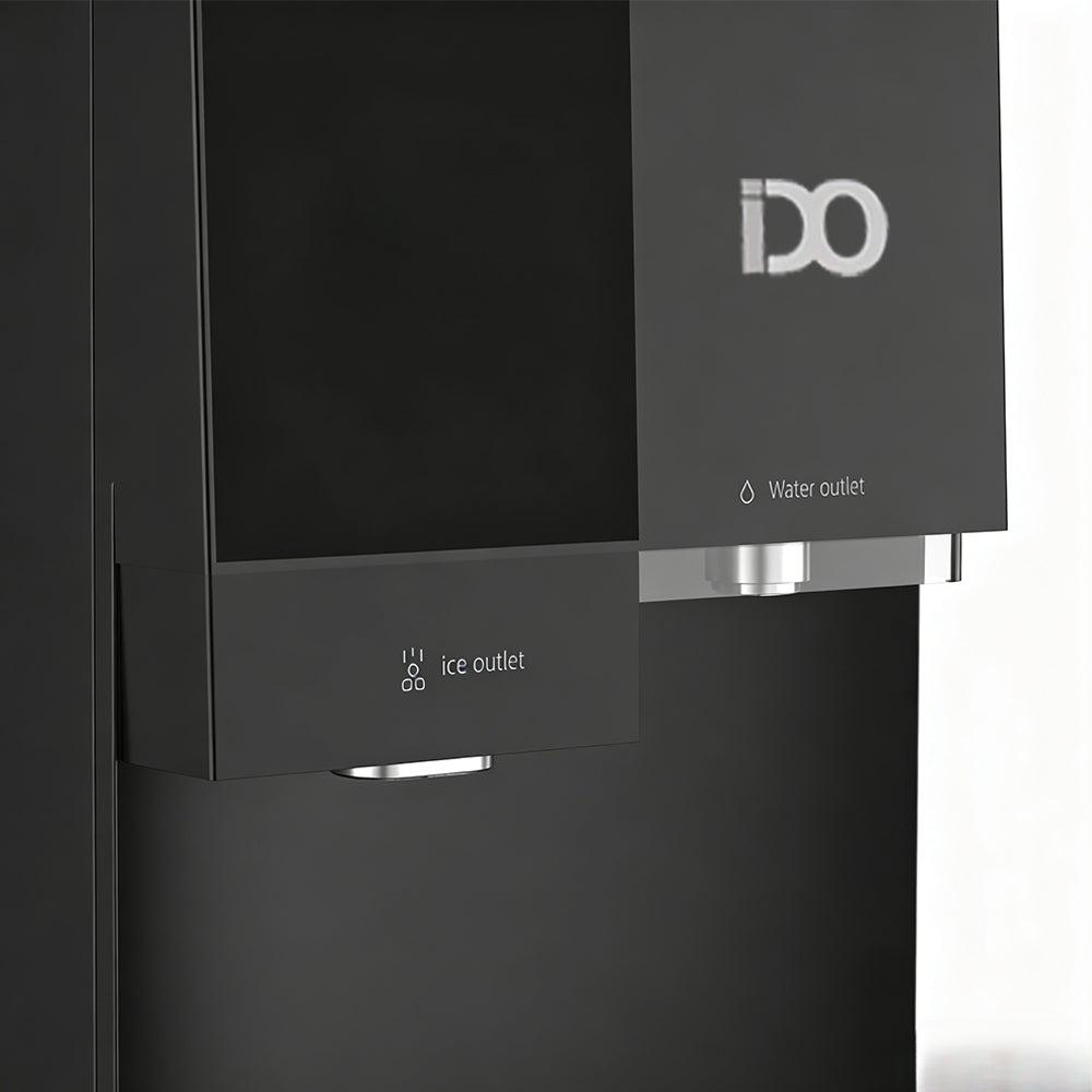 IDO Bottom Load Water Dispenser With Ice Maker WDIM501-BK - Black