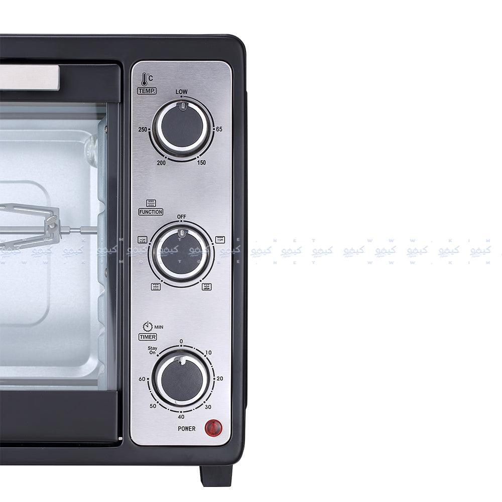 IDO Electric Toaster Oven With Grill TO45SG-BK 45L 1800W