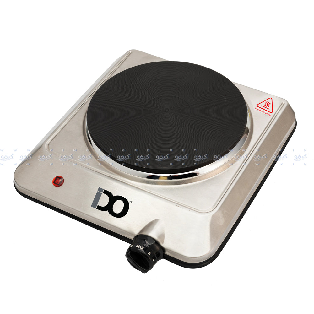 موقد مسطح كهربائي أيدو 1 شعلة 1500 وات HP1E1500-SV