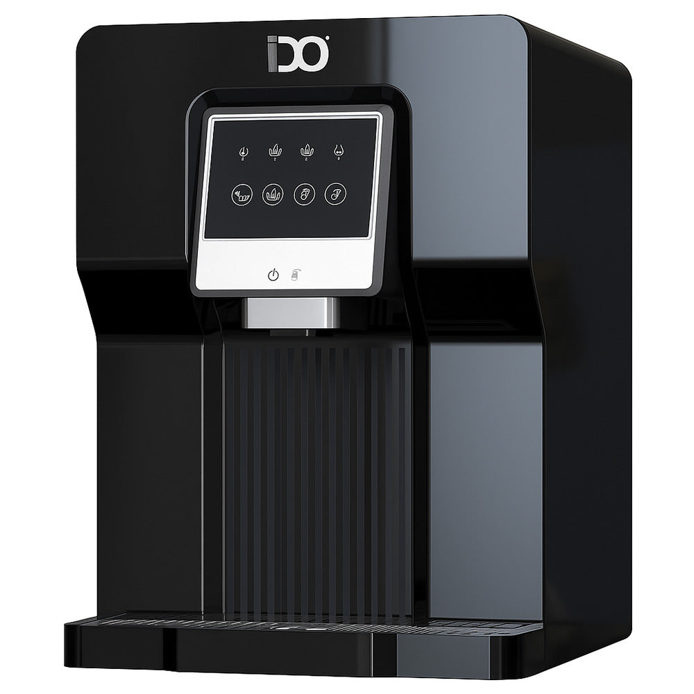 IDO Table Water Dispenser With Ice Maker WDIMD502-BK - Black