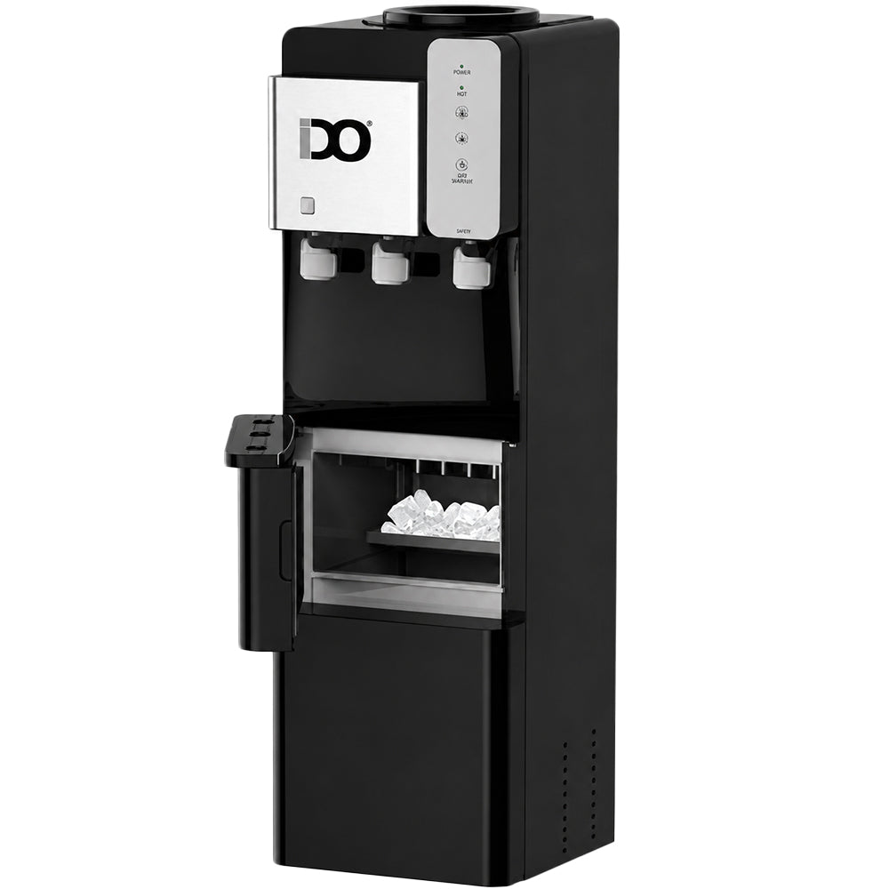 IDO Water Dispenser With Ice Maker WDIM500-BK - Black
