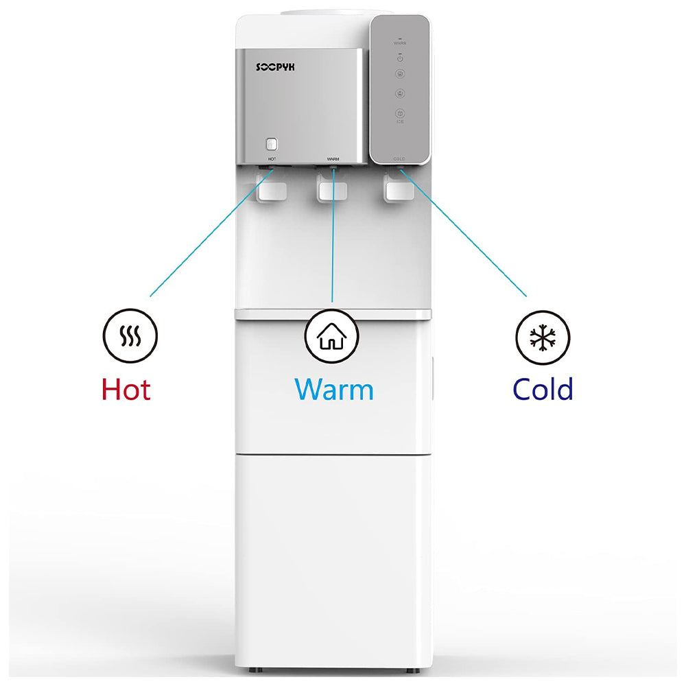 IDO Water Dispenser With Ice Maker WDIM500-WHSV - Silver