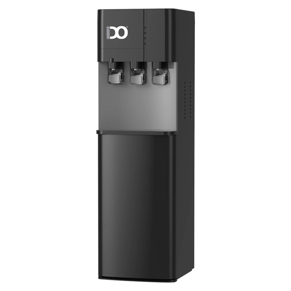 IDO Water Dispenser With Refrigerator WD201FC-BK - Black