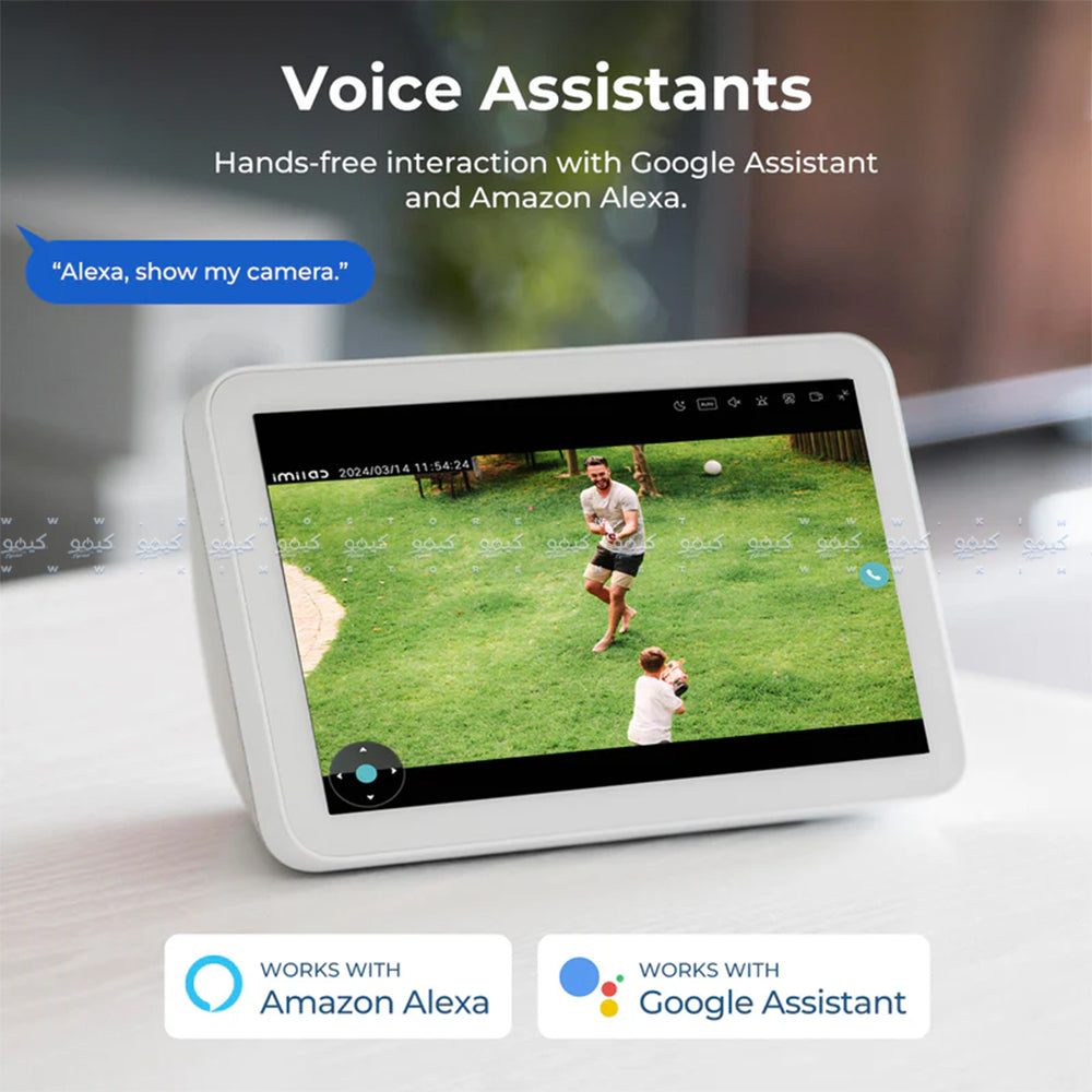 IMILAB EC5 Wi-Fi 360° Pan & Tilt AI Outdoor Security Camera 2K 3MP (Mic) (Full Color)