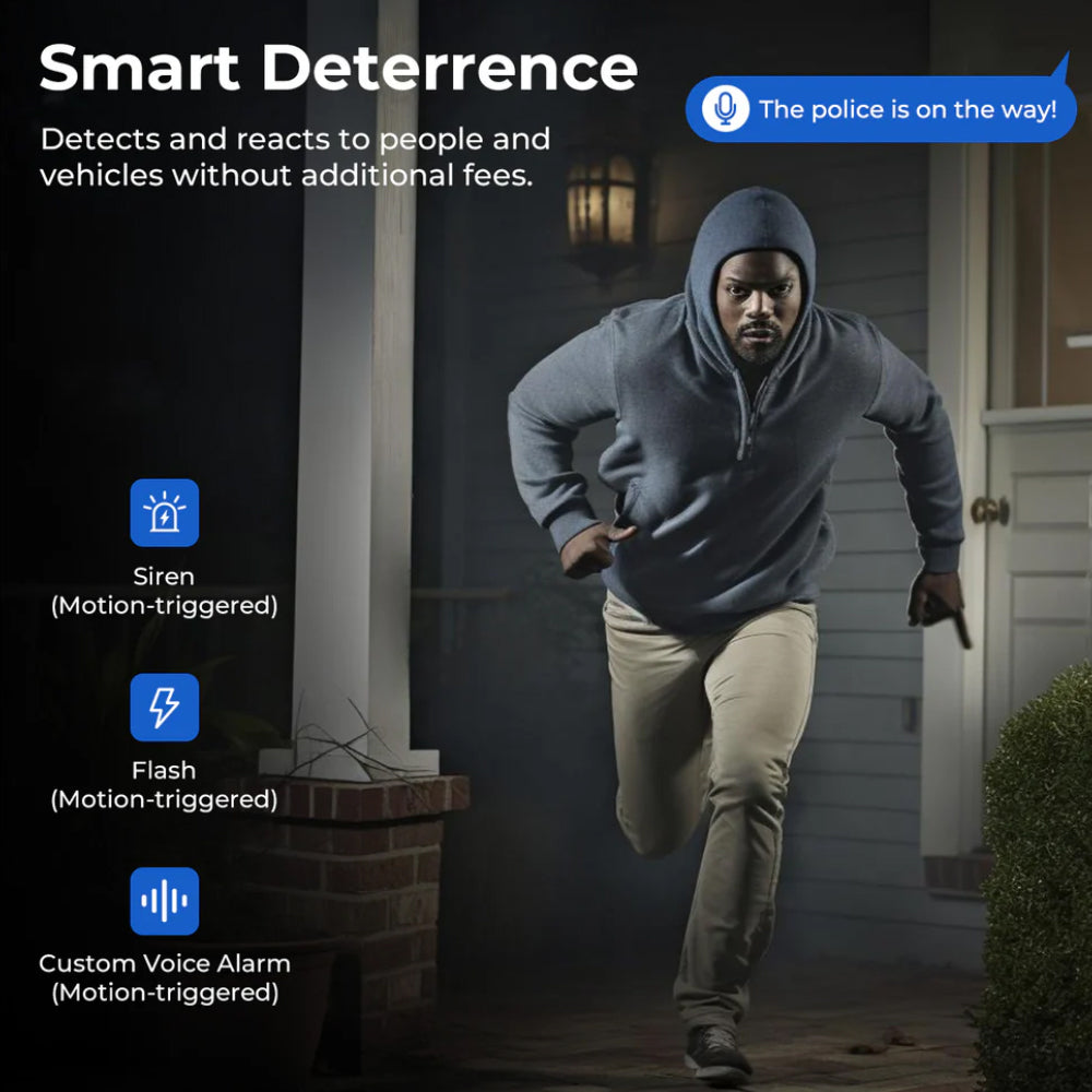 IMILAB EC6 Wi-Fi 360° Pan & Tilt AI Outdoor Security Camera 3K 5MP (Mic) (Full Color)